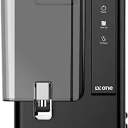LX One RO Water Purifier | Charcoal Black Metallic Finish | Smart Touch Panel | RO + UV + TDS Controller | Sleek Wall-Mount Design | Advanced Water Purification for Home & Kitchen Use image 1