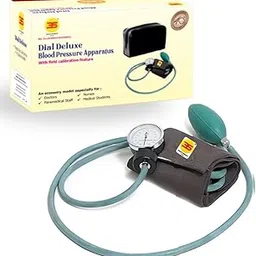 3S Aneroid Dial Type Long short tube Sphygmomanometer Blood Pressure Monitor | BP Apparatus Manual | Accurate Measurements | Superior Build Quality-picture-49