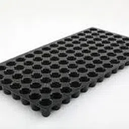 Moglecart Pack of 10 | 98 Cavity Seedling Tray for Plants | Plastic Nursery Germination & Propagation Tray | Reusable Tray for Vegetables, Flowers & Herbs | Gardening & Hydroponic Use-image-15