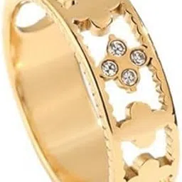 myki Radiant Stainless Steel Ring For Women & Girls-picture-47