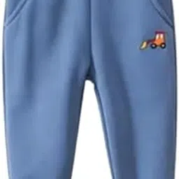 GIRLYZ Attire Women’s 18+ Jogger Pants | Soft Cotton Fleece Sweatpants | Warm Winter Lounge Track Pants with Cute Prints | Relax Fit Bottoms(Sky Blue)-picture-52