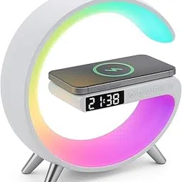 Drumstone (𝟭𝟴 𝗬𝗲𝗮𝗿 𝗪𝗮𝗿𝗿𝗮𝗻𝘁𝘆 RGB Light Bluetooth Speaker – Portable Wireless Speaker with HD Sound, Deep Bass & Colorful LED Lights for Music Lovers-image-0