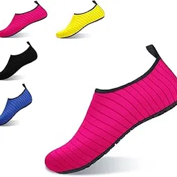 Men Women Water Shoes Large Size Barefoot Quick-Dry Aqua Socks for Beach Swim Surf Yoga Exercise Simple Style Water Shoes EU 40-49 Big Size Water Shoes-image-54