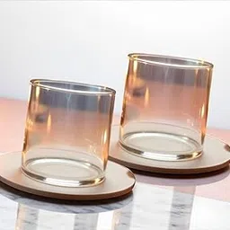 Ani Divine Borosilicate Glass Cover 3 Inch Akhand Jyoti Wind Protector Pack of 2 for Diyas, Akhand Jyot, Diwali, Navratri, Home Puja, Temple-image-22