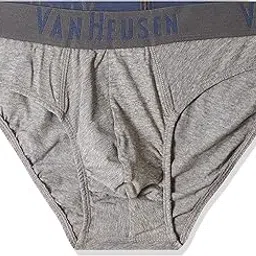 van heusen Men Briefs - Cotton Elastane - Superior Comfort, Soft Touch, Textured_20007_Grey_XL-picture-46
