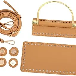 ECOMISTIQ®DIY PU Leather Crochet Bag Birthday Repair Adjustable Strap Wife Bottom Base Brown|Clothing, Shoes & Accessories | Womens Handbags & Bags | Handbag Accessories-image-56
