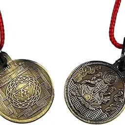 numeroastro Shri Kanakdhara Yantra Locket | Pendant In Brass (Oxidized Finish) (7 Grams Approx) (1 Pc)-picture-19