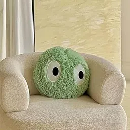 PICKKART Soft Fur Cushion for Kids (Oval Shpe) image 1