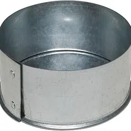 Galvanized Steel End Cap, 10" Duct Fitting Diameter, 2" Duct Fitting Length-picture-16