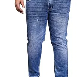 bigbanana Plus Size Men's Regular Fit Jeans image 1