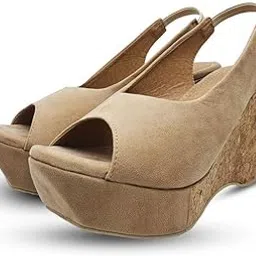 digni Women Fashionable Stylish Wedges Sandal for Women-picture-26