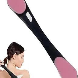 Lotion Applicator for Back, Pink Foldable Back Brush for Body Massage, Handheld Self Moisturizer Cream Lotion Applicator, Easy to Use for Legs, Arms and Back During Shower-picture-45