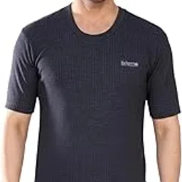 lux inferno Men's Round Neck Thermal Vest | Half Sleeve Winter Innerwear Soft & Warm Cotton Fabric-picture-47