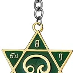 m men style Aalayam Selveer Om Saravana Bhava Metal Keychain | Lord Murugan Subramanya Religious Key Ring | Hindu God Spiritual Keychain for Car, Bike & Home Keys-picture-37