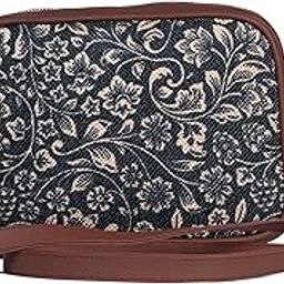 zouk Handmade Vegan Leather Women's Sling Cross-Body Bags With Adjustable Shoulder Strap-picture-0