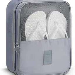 mossio Shoe Bag Holds 3 Pair of Shoes for Travel and Daily Use Storage Pouch, Grey, One_Size-picture-52