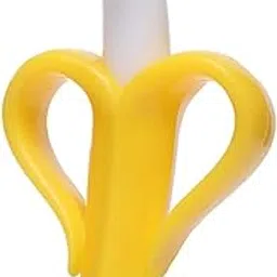 Urbani Trading Silicone Banana Teether for Babies & Toddlers – Soft, BPA-Free Teething Toy for Infants – Gentle Gum Soothing & Oral Development – Easy to Hold & Safe for Chewing (Yellow)-picture-41