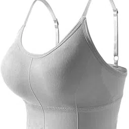 lalabra Seamless Padded Sports Bra for Women Free Size Pack of 1 Size 28-32-picture-52