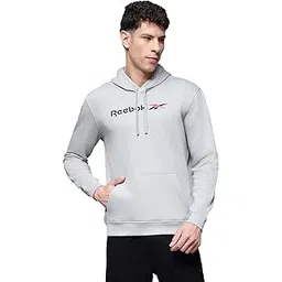 Reebok Men Regular Fit Round Neck Pocket Hoodie-picture-14