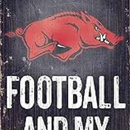 Fan Creations C0640 University of Arkansas Football and My Dog Sign-picture-27