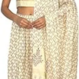 jaipur hand block Hand Block Lehenga Chaniya SLEEVELESS Choli Navratri Diwali dress matching DUPPATTA (SF-SD116)-picture-10