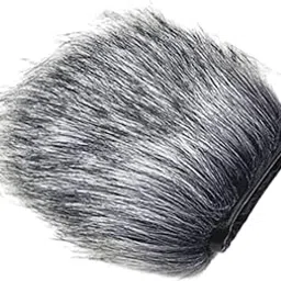 ATORSE Mic Deadcat Wind Muff Lightweight Mic Windjammer for Outdoor Use Journalists 9CM image 1