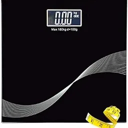 DOZZBY with DB India Heavy Thick Tempered Glass Lcd Display Weighing Machine Digital, Weight Machine For Human Body Digital Weighing Scale, Weight Scale (STRIP)-picture-34