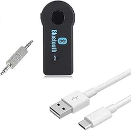Rambot Car Bluetooth Device for Music System Receiver 5.0 Stereo with Type-C Charging Cable with Speed Charging and Data Sync Support Compatible for Type C Smartphones-picture-19