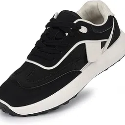 marc loire Women's Smart & Casual Shoes | Cool Chunky Sneakers for Women with Lace-Ups & Extra Cushioning-picture-19