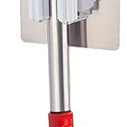 Lexazo 1 pcs Broom Mop Holder, Broom Gripper Holds Self Adhesive Reusable No Drilling Super Anti-Slip, Wall Mounted Storage Rack Storage & Organization for Your Home, Kitchen and Wardrobe-picture-40