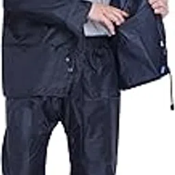 varsha rain wear VARSHA-Raincoat for Men Waterproof Reversible with Attached Hood and Waterproof Pant,Buy Portable Waterproof Rainwear Suit for Bike Riders,Outdoor travel,Hiking-picture-15