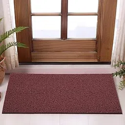 Kuber Industries 18x30 Inch Rubber PVC Water Absorbing Front Floor Mat | Door Mats for Home Entrance Large | Door MatsRugs for Office, Bedroom & Kitchen | Anti Slip Paydan/Foot Mat | Maroon-picture-25