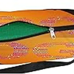 New Poly Canvas Yoga Mat Bag / Cover. Easy Fit up to 4 mm thick yoga Mat. Print Design : Sunset Mountain Yoga image 1