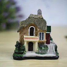 Wonderland Design 3 Big Double Storey House|Miniature Toys|Tray Garden Accessories| Polyresin Miniature Accessories-picture-32