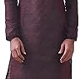 manyavar Men's Art Silk Full Sleeve Traditional Kurta Set (2pcs)-picture-53