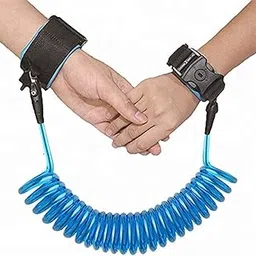 Safe-O-Kid® Baby Wrist Link with Key - Adjustable Strap Safety Link for Toddler, Anti-Lost Child Wrist Strap for Outdoor & Travel - Blue-picture-18