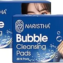 NARISTHA® Bubble Cleansing Pads (30N) for Face, K-Beauty Skin Care, Removes Impurities, Dead Skin, Oil, Brightens Skin, Gentle Face Wash for Women, Pack of 2-picture-39