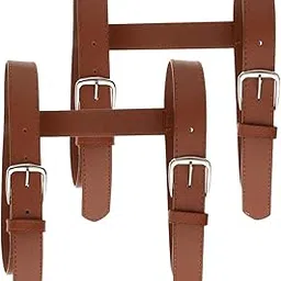 myaddiction 2Pcs Carrying Strap for Picnic Blanket Throw Travel Rug Leather Carry Strap-picture-30