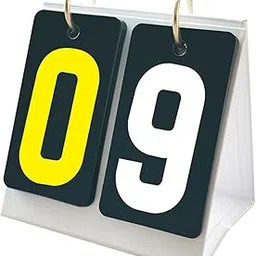 THE STYLE SUTRA® Tabletop Score Flipper 2 Digit Multi Sports Scoreboard for Tennis Team Games-picture-49