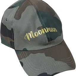 Customised Name On Cotton Cap Personalised Caps with Name with Military/Army Design for Men and Women, Free Size.-image-3