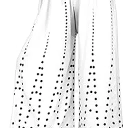 4k fashion Western Woman's Fit Relaxed Palazzo Bottom-picture-19