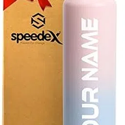 Speedex Stainless Steel Custom Pink Blue Water Bottle 1 Ltr with Sipper Cap – Leak-Proof, Lightweight, Durable | For Kids, Adults, Office, School, and Travel Use (1000 ml)-picture-27