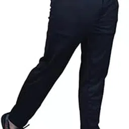 comfits Men's Black Track Pant Double Button Casual & Formal (XL)-picture-44