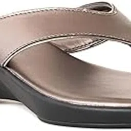 khadim's Cleo Wedge Heel Slip On Sandal for Women-picture-18