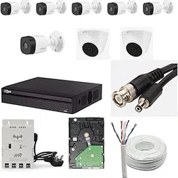 Dahua 2MP HD CCTV Camera Full Set, 6 Bullet, 2 Dome, 8 Channel DVR, 8 Channel JK Vision Power Supply, 1TB Hard Disk, 90 Meter Cable, BNC/DC Connector-image-51