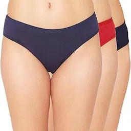 Everyday Comfort Cotton Rich Bikini – Pack of 3 Panty for Women Soft & Breathable-image-1