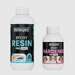 Epoxy Resin 2:1 Ratio Set - Crystal Clear 750gm (500gm Resin, 250gm Hardener) - Art and Craft, DIY, Beginners Resin Art Kit-picture-23
