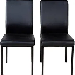 Woodness Ottawa Dinning Chair (Glossy, Black)-picture-19