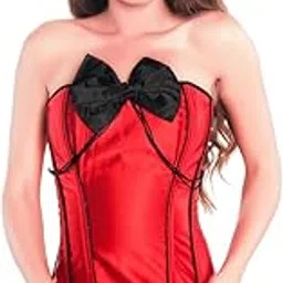 darklure Valentine Red Clubwear Fashion Corset Top-picture-50