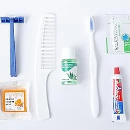 Sevenhills Toiletries 50 Sets Hotel Accessories,Guest House Kit,Guest Room Amenities,Marriage Guest Toiletry Kit Hospital Kit Polypack (50 Sets)-picture-11